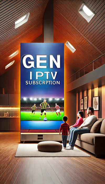 Gen IPTV ads banner