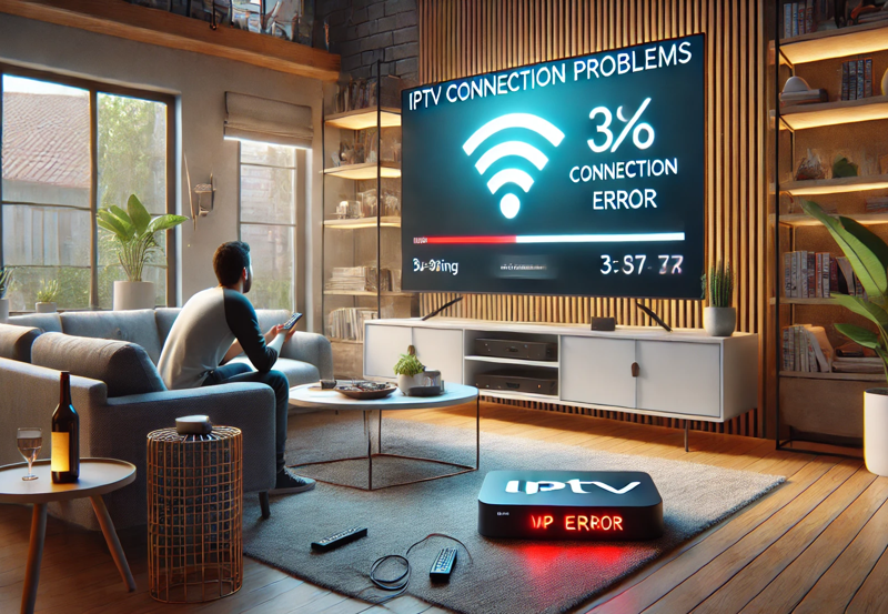 IPTV connection error